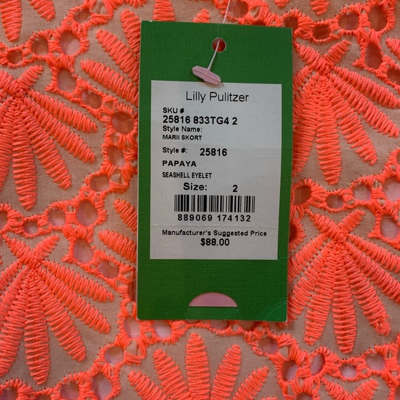 SOLD-Lily Pulitzer skort - Picture 6 of 8